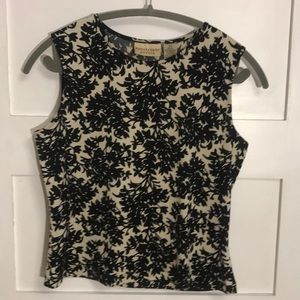 Floral Pattern Business Tank